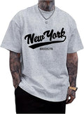 VIPWOLF Men's Y2K Letter Graphic Tee Shirt